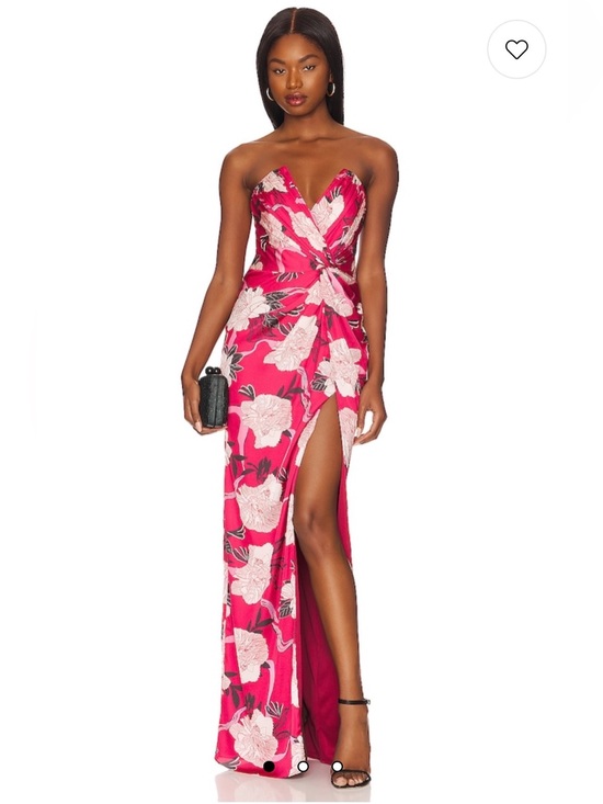 Katie May Dresses & Skirts - Katie May Red Floral Maxi Dress